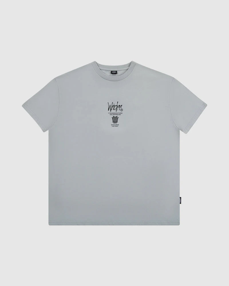 WNDRR Noise Box Fit Tee 'Cement Grey'