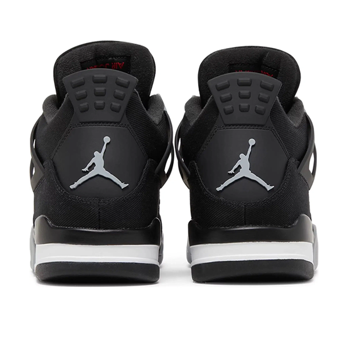 Nike Air Jordan 4 Retro 'Black Canvas' (Youth/Womens)