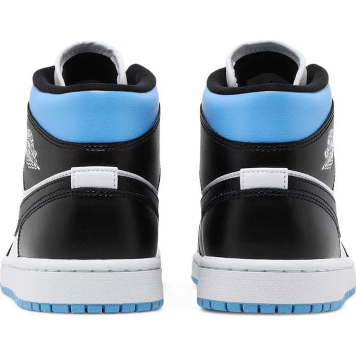 Nike Air Jordan 1 Mid 'Black University Blue' (Womens)