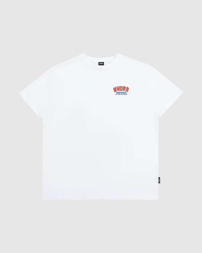 WNDRR Video Rental Box Fit Tee 'White'