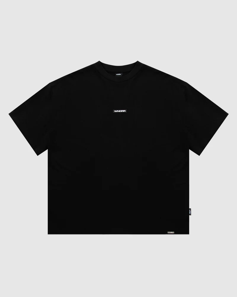 WNDRR Patron Heavy Weight Tee 'Black'