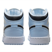 Nike Air Jordan 1 Mid 'Ice Blue Black' (Youth/Womens)