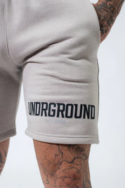 UNDRGROUND Double Print Shorts 'Taupe'