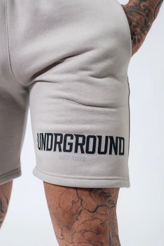 UNDRGROUND Double Print Shorts 'Taupe'