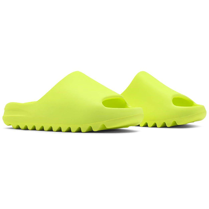 adidas yeezy slides glow green