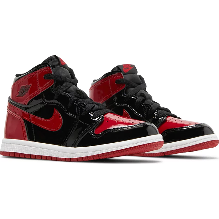 Nike Air Jordan 1 Retro High OG 'Patent Bred' (Toddler)