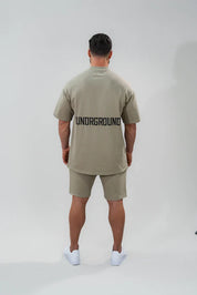 UNDRGROUND Relaxed Fit Tee 'Combat Khaki'