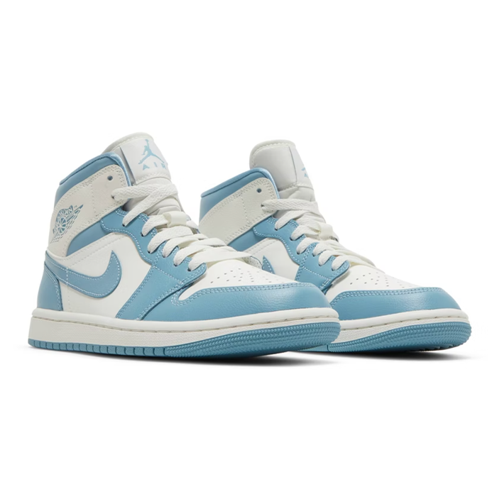 Nike Air Jordan 1 Mid 'UNC' (Womens)