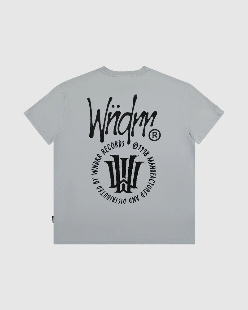 WNDRR Noise Box Fit Tee 'Cement Grey'