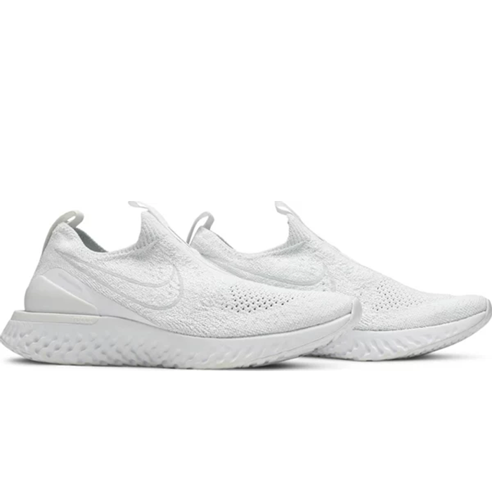 Nike Phantom React Flyknit 'Triple White' (Womens) â Sole Provider