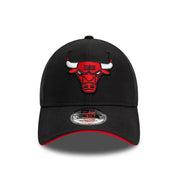 New Era Chicago Bulls 9Forty Microfibre Adjustable Snapback 'Black Red'