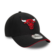 New Era Chicago Bulls 9Forty Microfibre Adjustable Snapback 'Black Red'