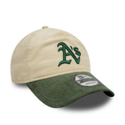 New Era Oakland Athletics Block Cord 9Twenty Adjustable Snapback 'Ivory Dark Green'