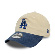 New Era Los Angeles Dodgers Block Cord 9Twenty Adjustable Snapback 'Ivory Blue'