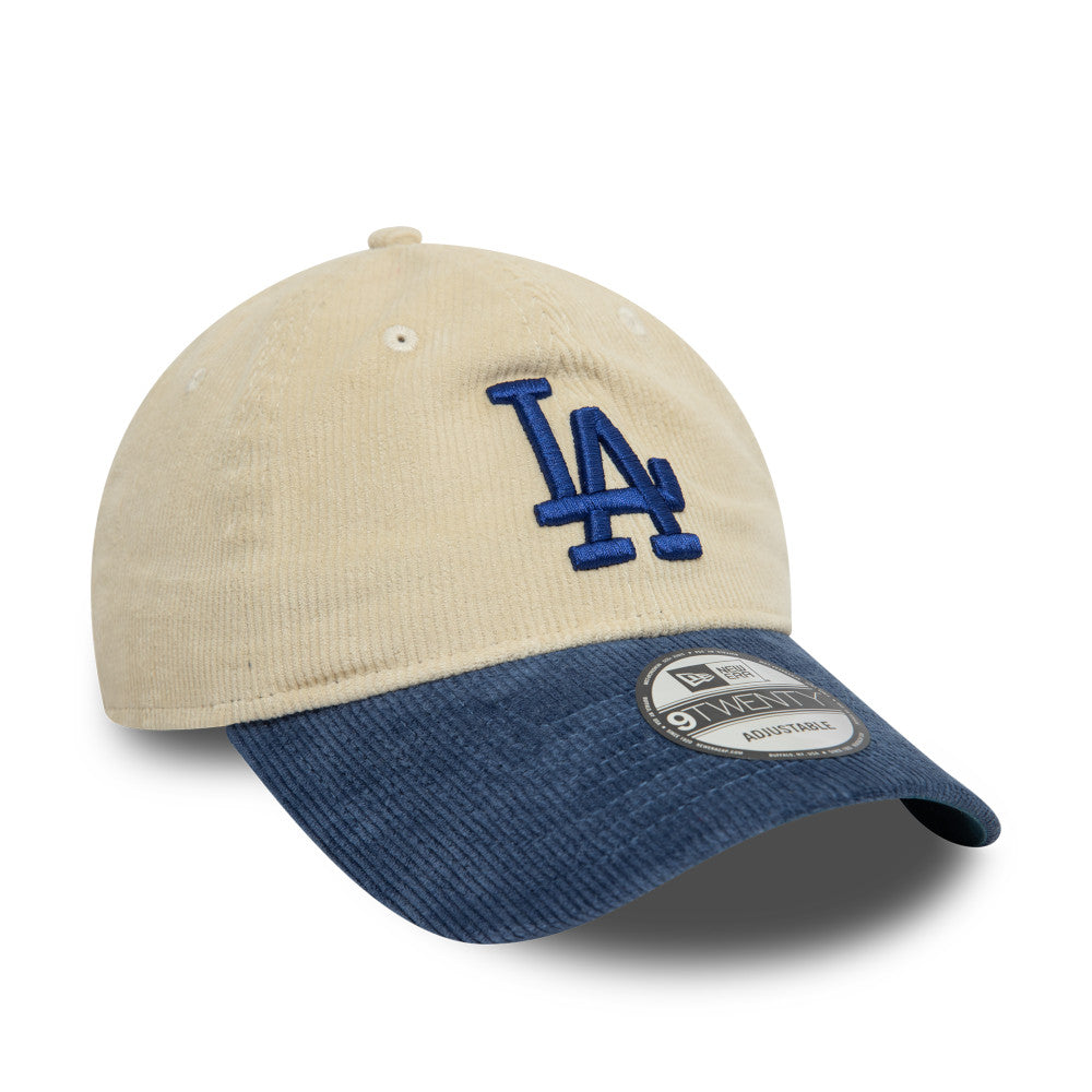 New Era Los Angeles Dodgers Block Cord 9Twenty Adjustable Snapback 'Ivory Blue'