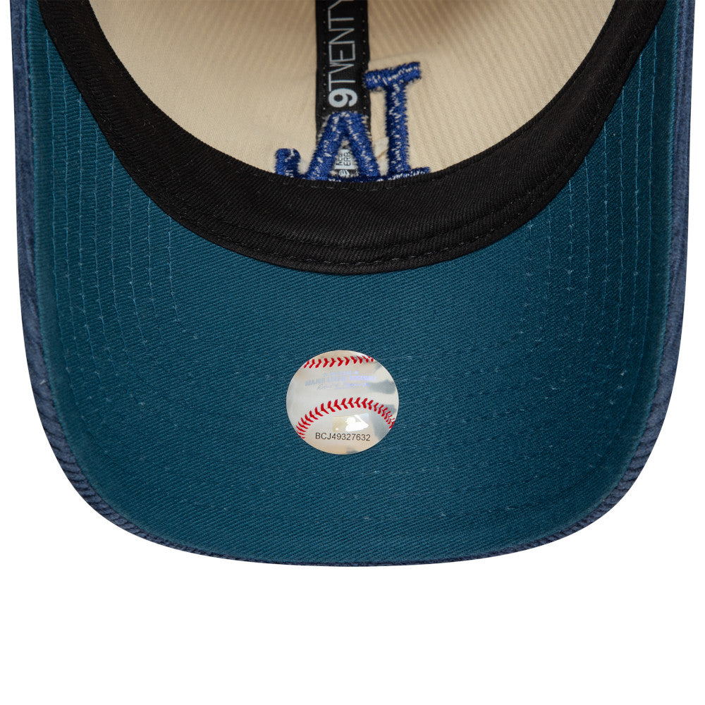 New Era Los Angeles Dodgers Block Cord 9Twenty Adjustable Snapback 'Ivory Blue'