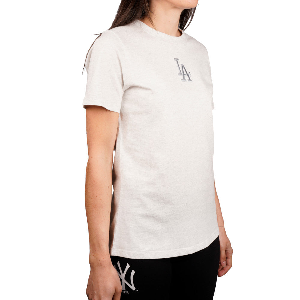 New Era Womens Los Angeles Dodgers Tee 'Grey Heather'