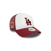 New Era Los Angeles Dodgers World Series 9Forty A-Frame Trucker 'Red'