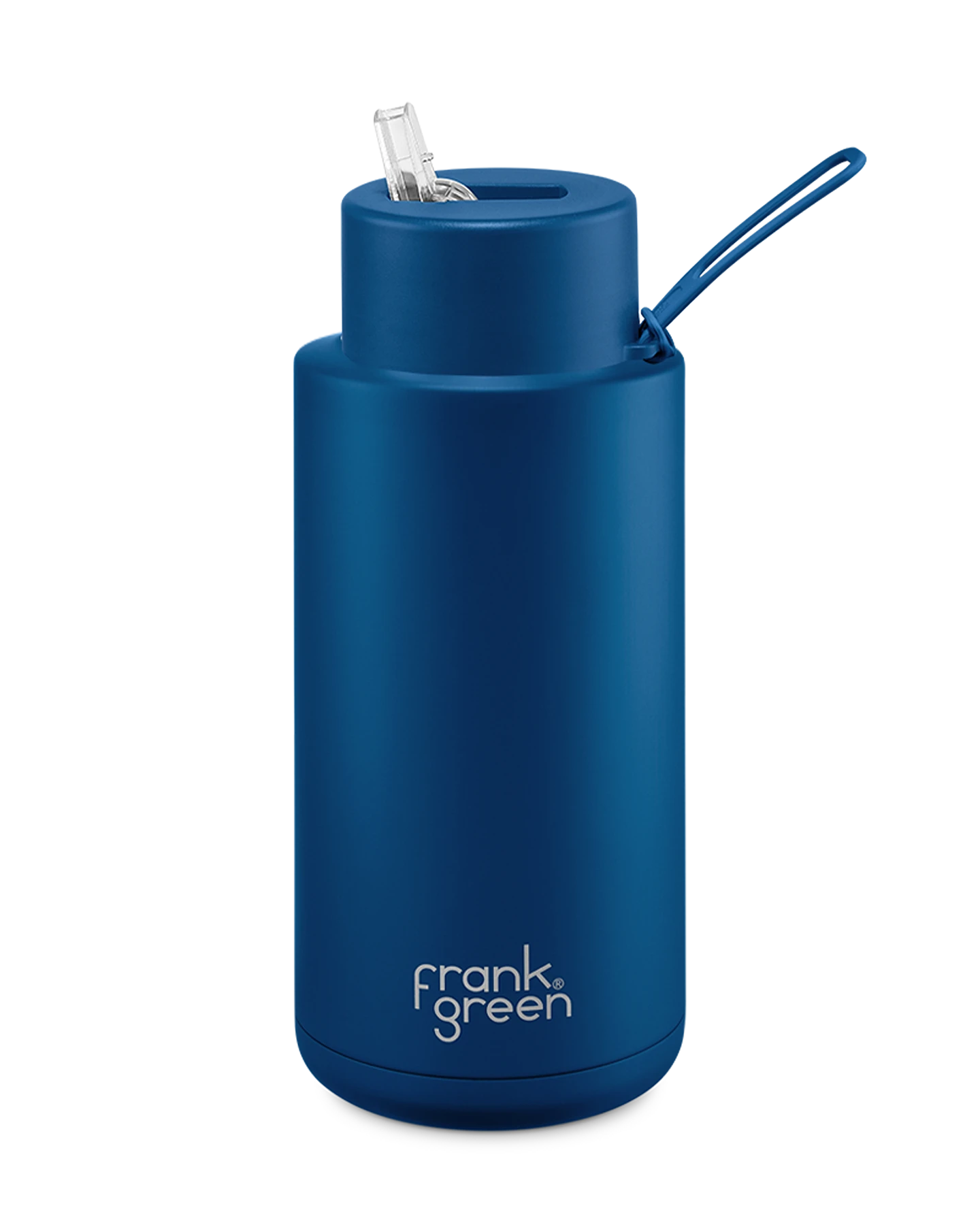 Frank Green Reusable Ceramic Bottle 1L 'Deep Ocean'