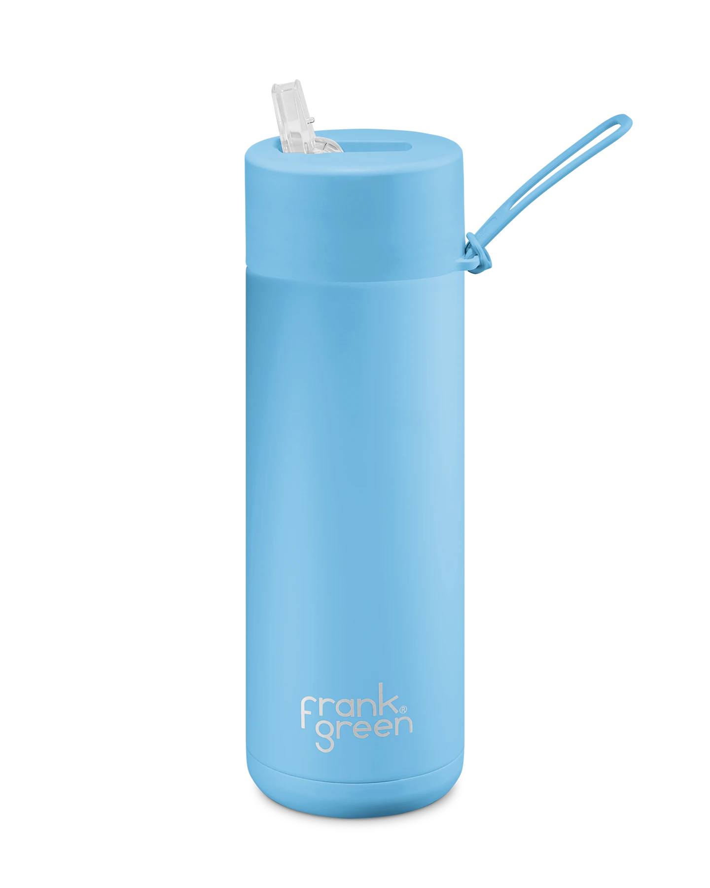 Frank Green Reusable Ceramic Bottle 595ml 'Sky Blue'