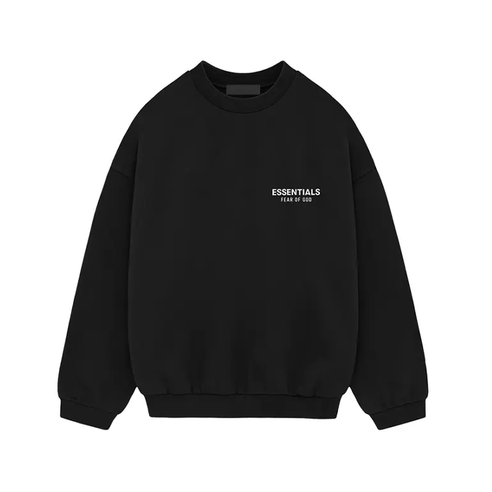 Fear of God Essentials Crewneck FW24 - 'Black'