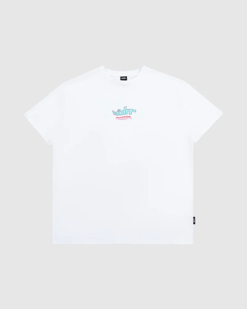 WNDRR Warped Box Fit Tee 'White'