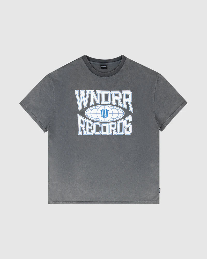 WNDRR Fiend Box Fit Tee 'Washed Grey'