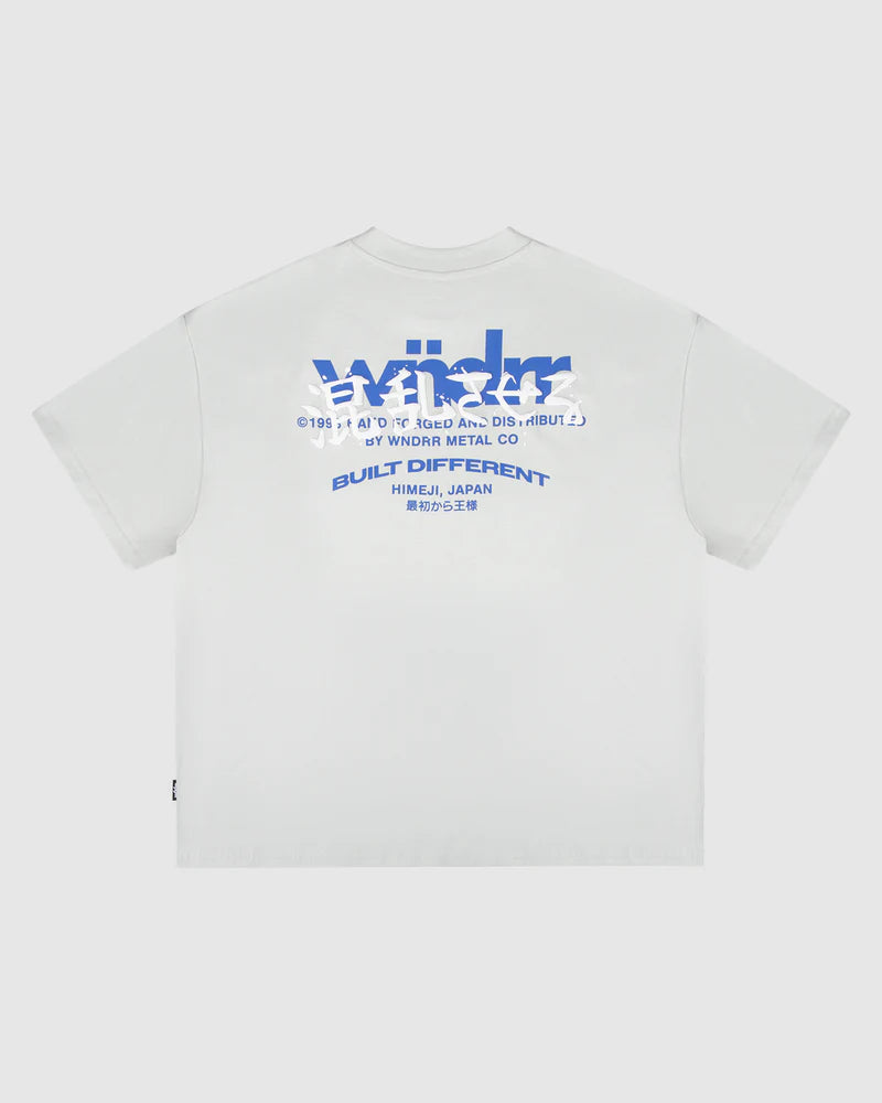 WNDRR Forged Heavy Weight Tee 'Oyster'