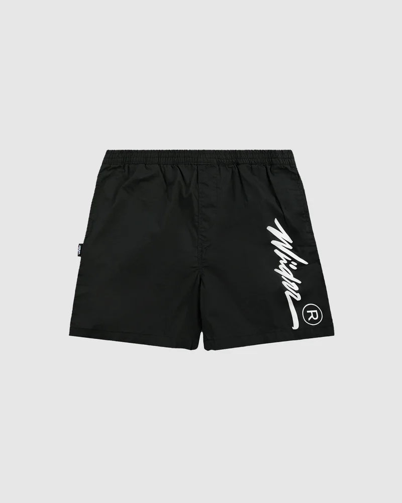 WNDRR Offend Beach Shorts 'Black'