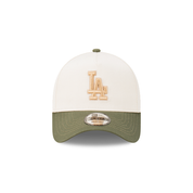 New Era Los Angeles Dodgers 9Forty A-Frame Snapback 'Winecork Olive'