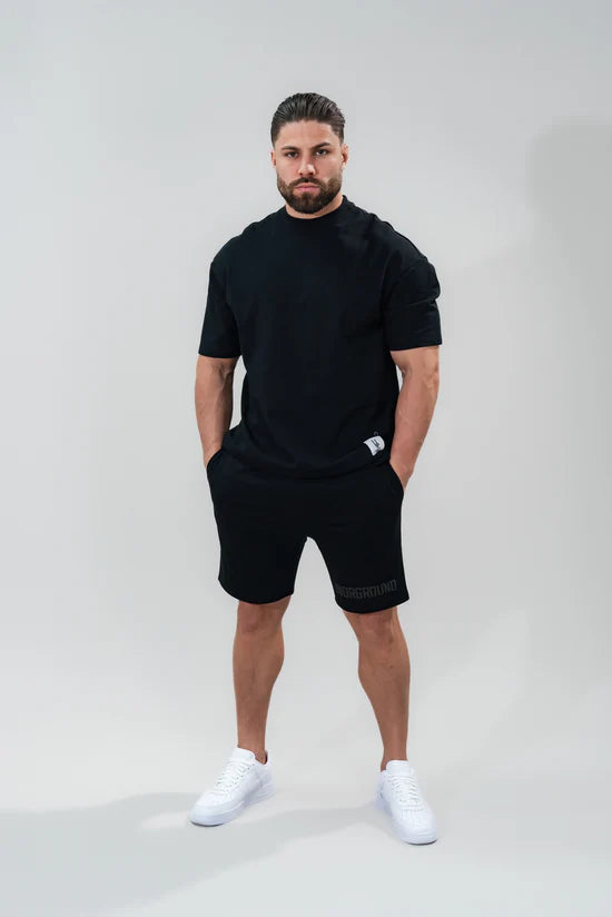 UNDRGROUND Relaxed Fit Tee 'Jet Black'