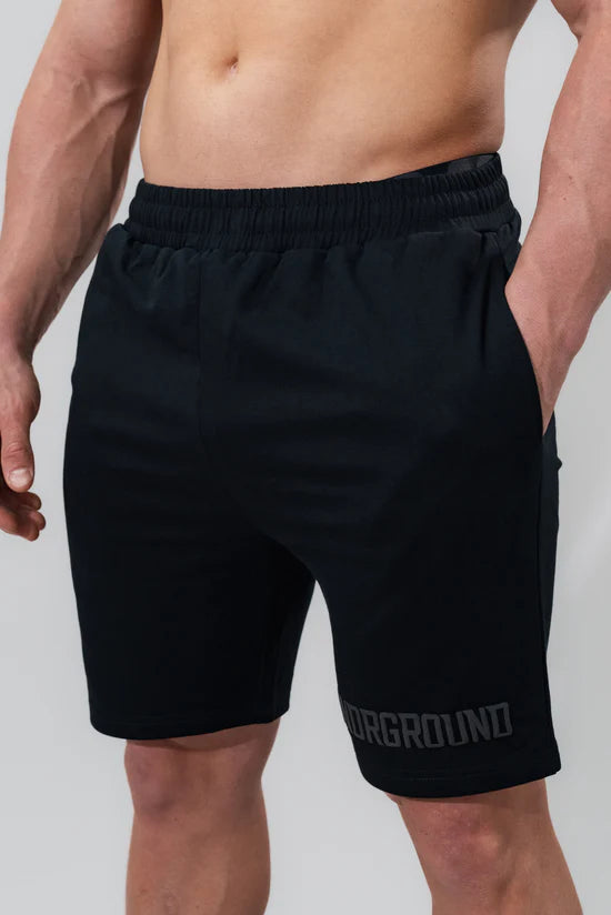 UNDRGROUND Relaxed Fit Shorts 'Jet Black'