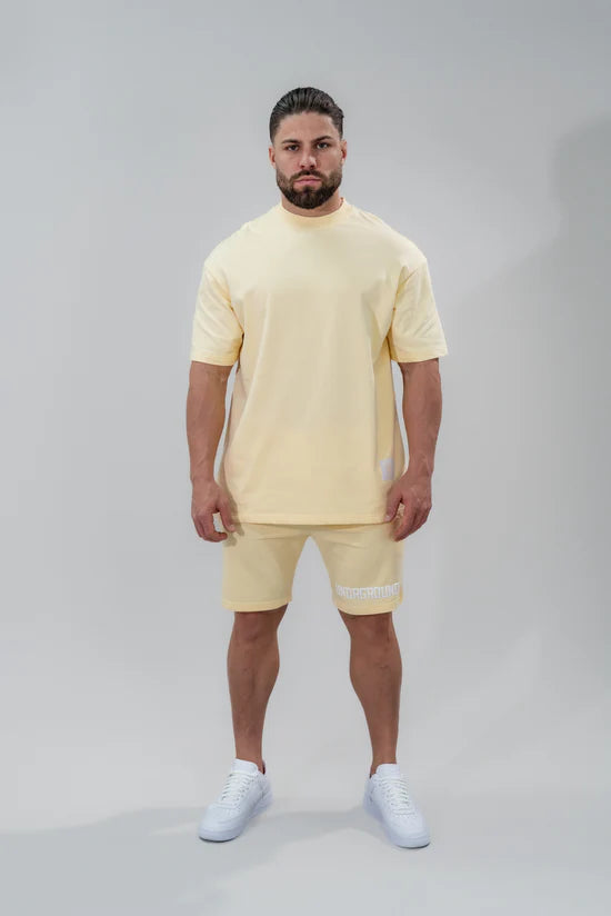 UNDRGROUND Relaxed Fit Tee 'Mellow Yellow'