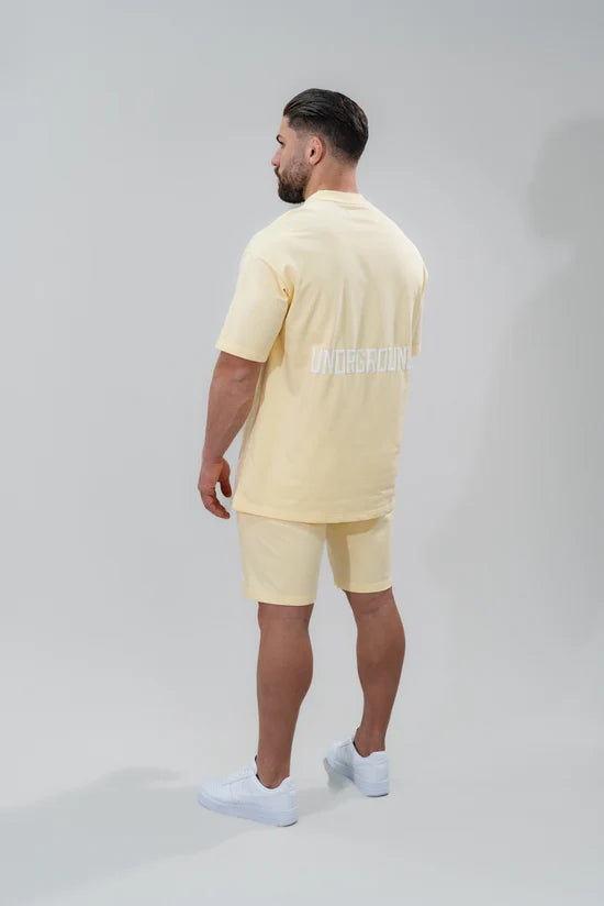 UNDRGROUND Relaxed Fit Tee 'Mellow Yellow'