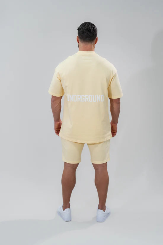 UNDRGROUND Relaxed Fit Tee 'Mellow Yellow'