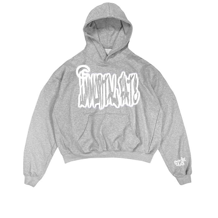 Immortal Fate Glow Hoodie - 'Grey'