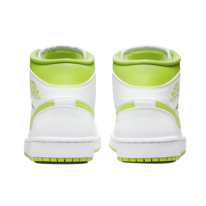 ウィメンズ Nike Air Jordan 1 Mid White Lime (Women's) Nike Air Jordan 1 Mid 'White Lime' (Womens) – Sole Provider